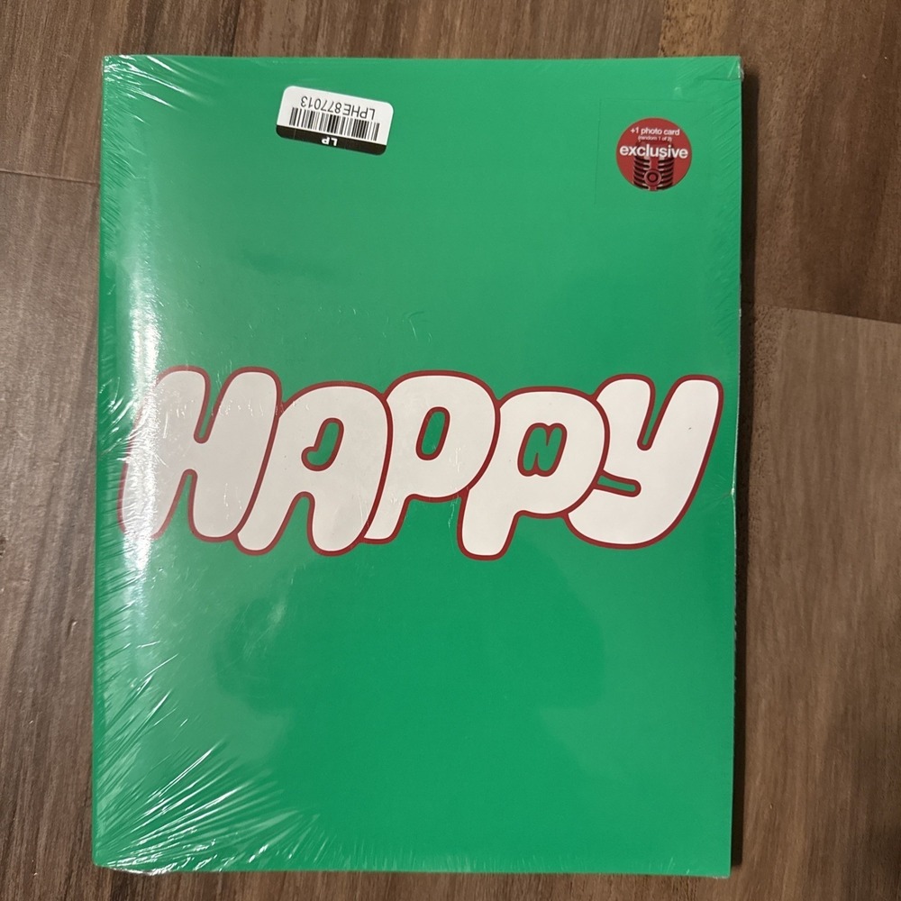 JIN (BTS) - HAPPY‎ (Standard Photobook, Exclusive, CD) - NEW SEALED Green
